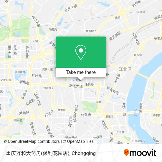 重庆万和大药房(保利花园店) map