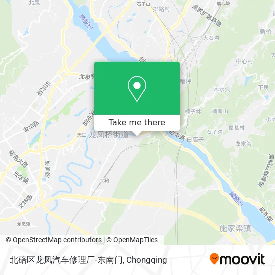 北碚区龙凤汽车修理厂-东南门 map