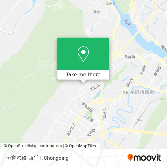 恒誉汽修-西1门 map