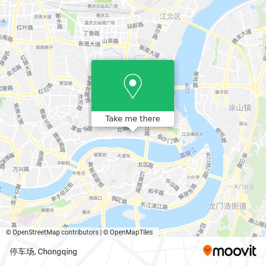 停车场 map