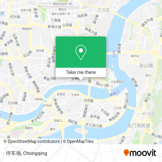 停车场 map