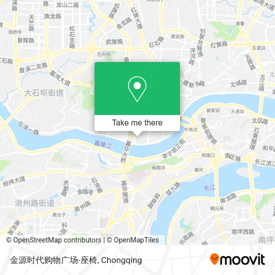 金源时代购物广场-座椅 map