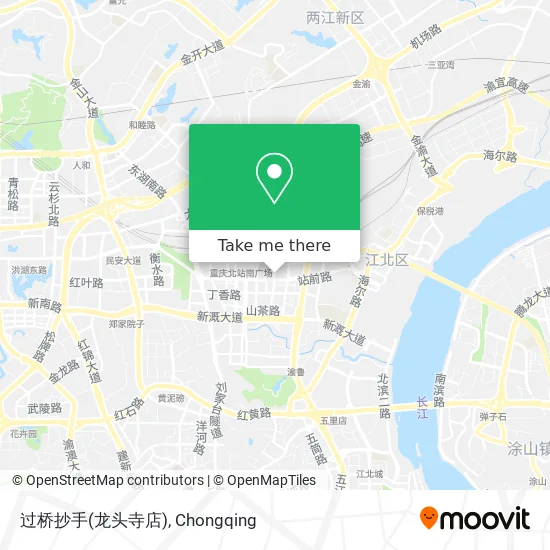 过桥抄手(龙头寺店) map