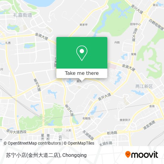 苏宁小店(金州大道二店) map