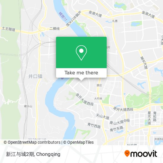 新江与城2期 map