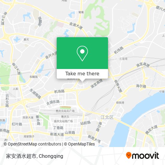 家安酒水超市 map