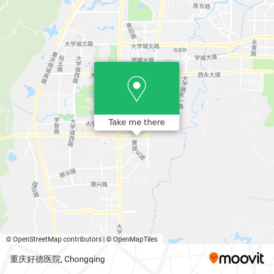 重庆好德医院 map