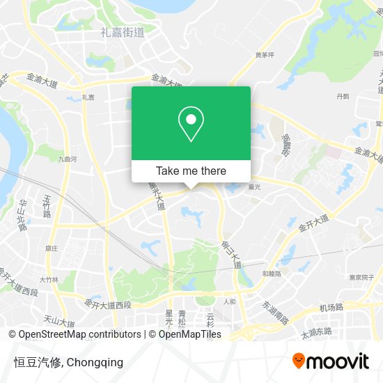 恒豆汽修 map