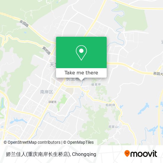 娇兰佳人(重庆南岸长生桥店) map