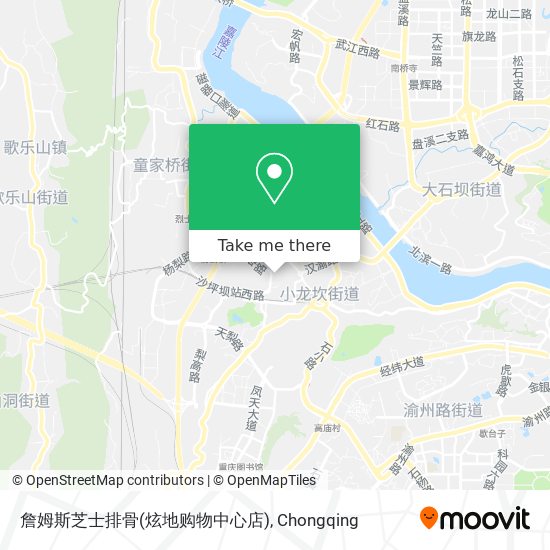 詹姆斯芝士排骨(炫地购物中心店) map