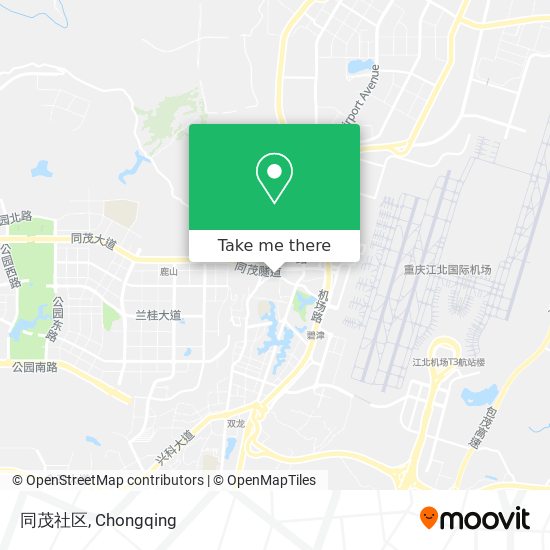同茂社区 map