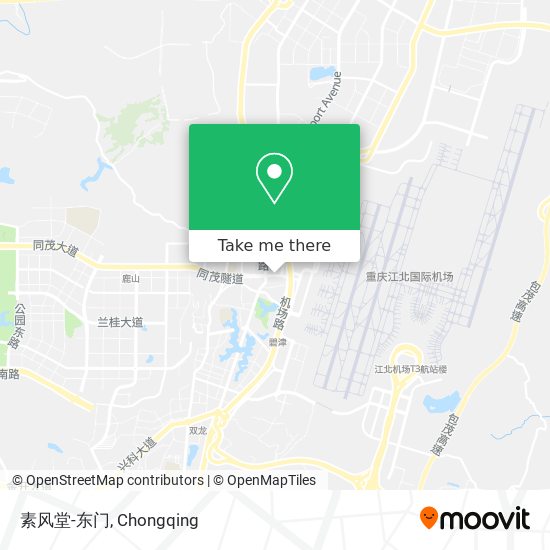 素风堂-东门 map