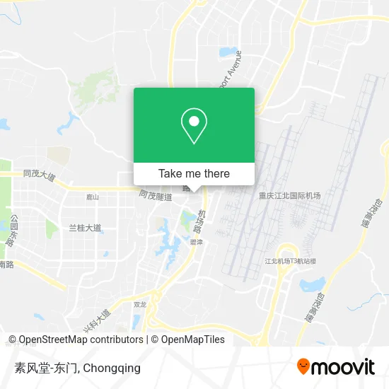 素风堂-东门 map