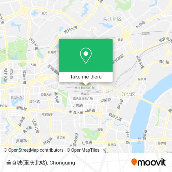 美食城(重庆北站) map