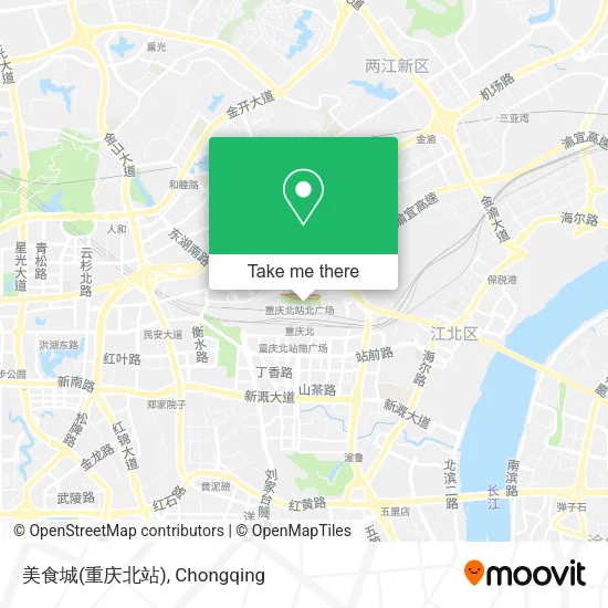 美食城(重庆北站) map