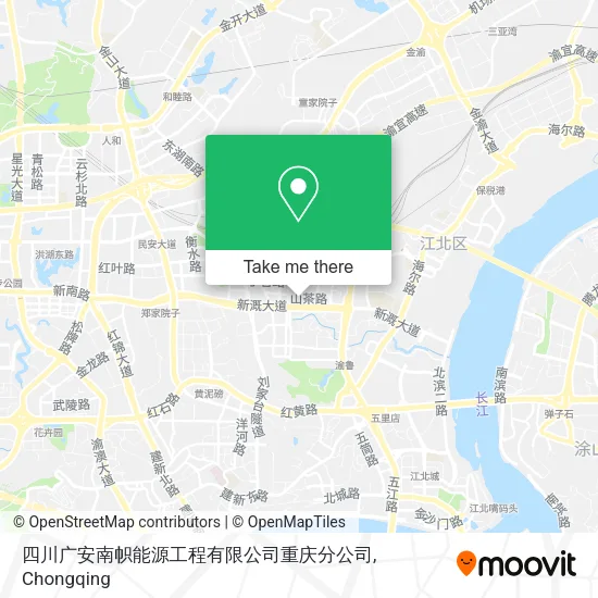 四川广安南帜能源工程有限公司重庆分公司 map