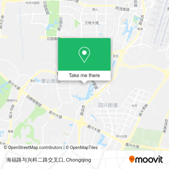 海福路与兴科二路交叉口 map