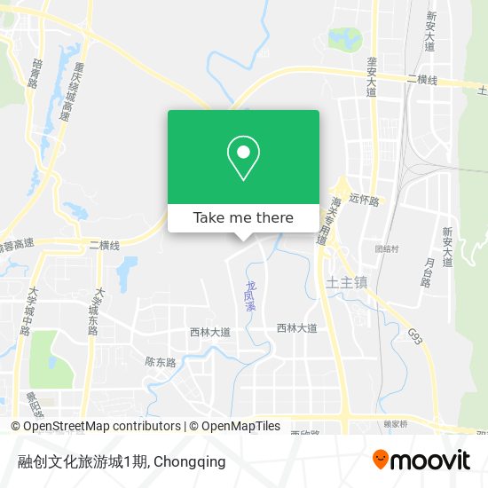 融创文化旅游城1期 map