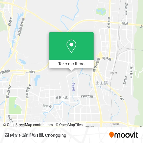 融创文化旅游城1期 map