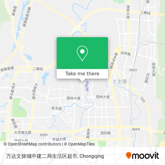 万达文旅城中建二局生活区超市 map