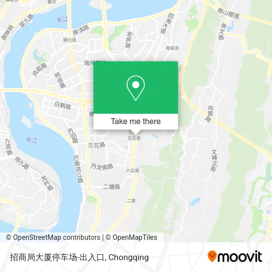 招商局大厦停车场-出入口 map