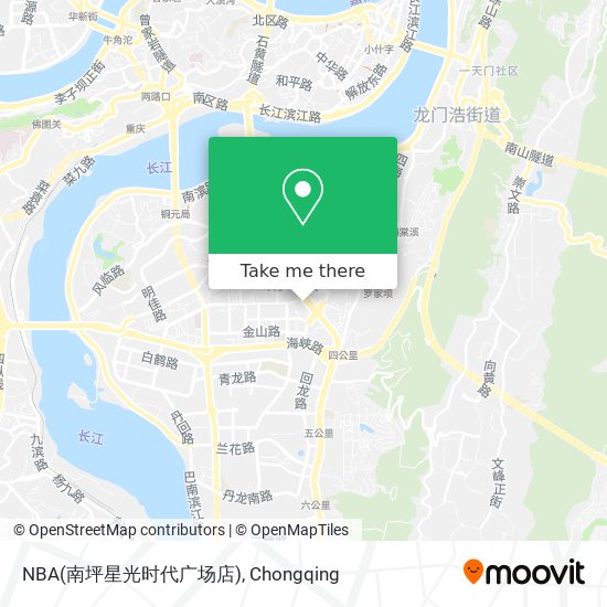 NBA(南坪星光时代广场店) map