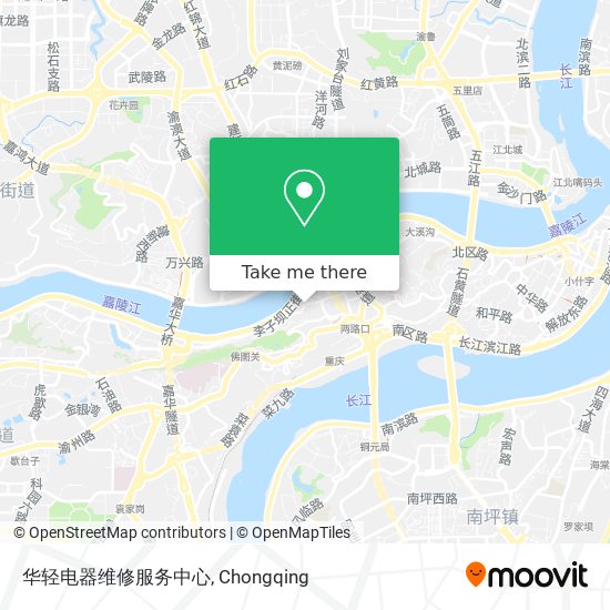 华轻电器维修服务中心 map