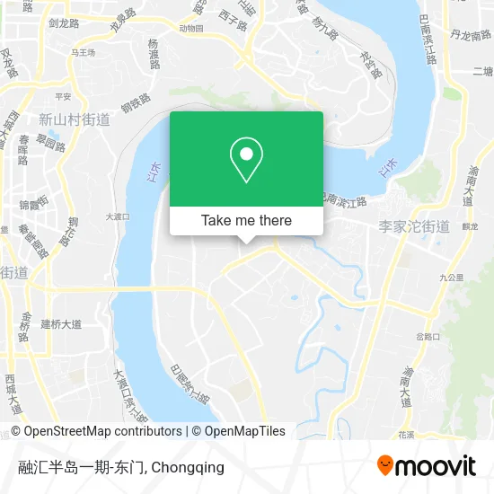 融汇半岛一期-东门 map