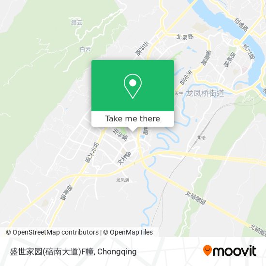 盛世家园(碚南大道)F幢 map