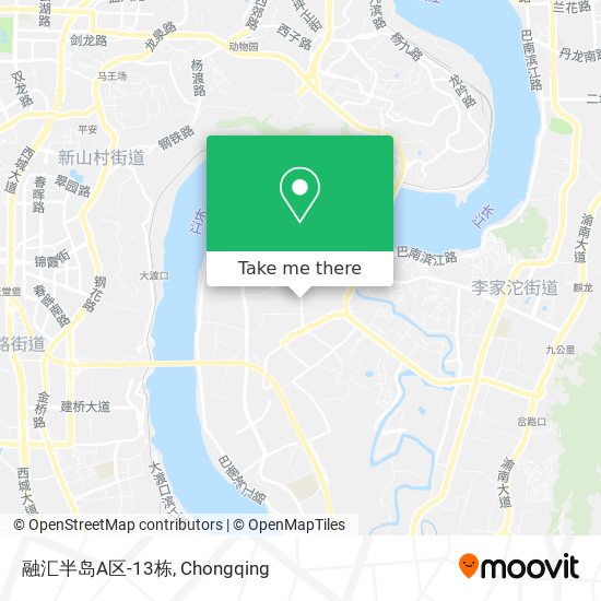 融汇半岛A区-13栋 map