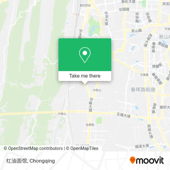 红油面馆 map