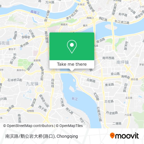 南滨路/鹅公岩大桥(路口) map