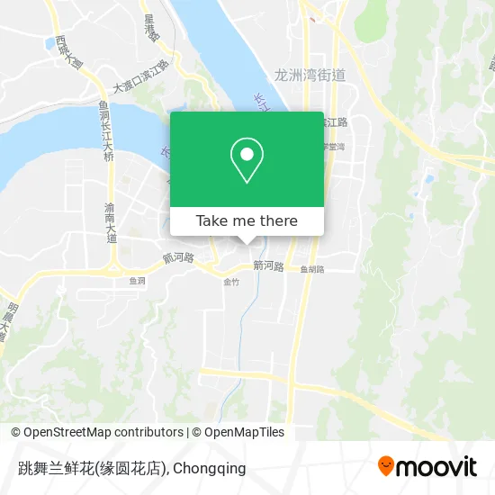 跳舞兰鲜花(缘圆花店) map
