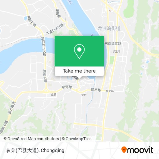 衣朵(巴县大道) map
