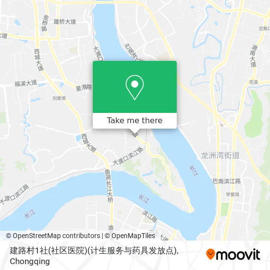 建路村1社(社区医院)(计生服务与药具发放点) map