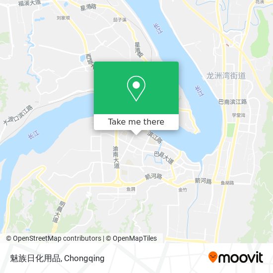 魅族日化用品 map