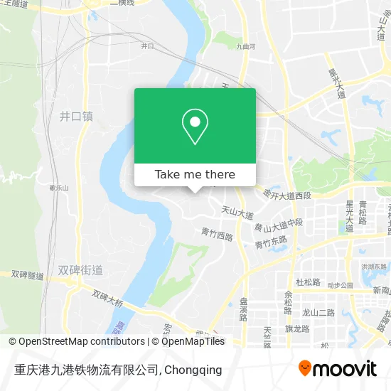 重庆港九港铁物流有限公司 map