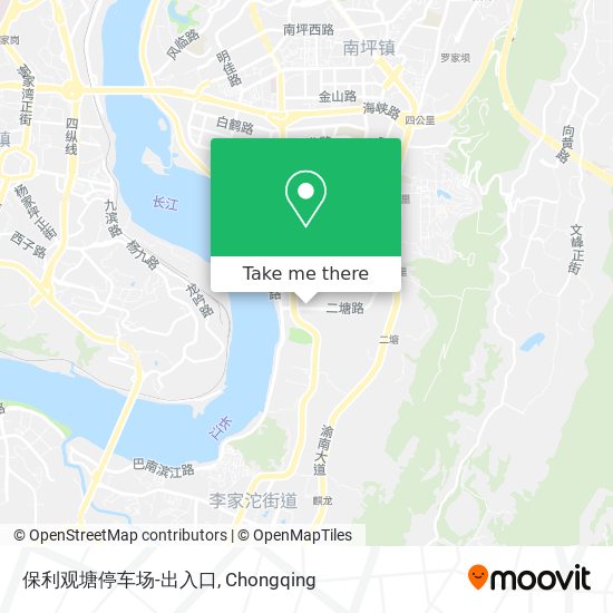 保利观塘停车场-出入口 map