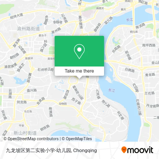 九龙坡区第二实验小学-幼儿园 map