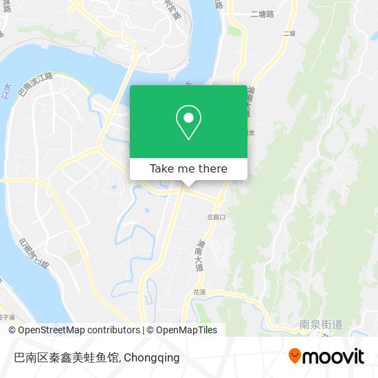 巴南区秦鑫美蛙鱼馆 map