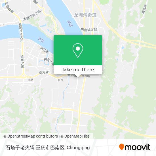 石塔子老火锅 重庆市巴南区 map