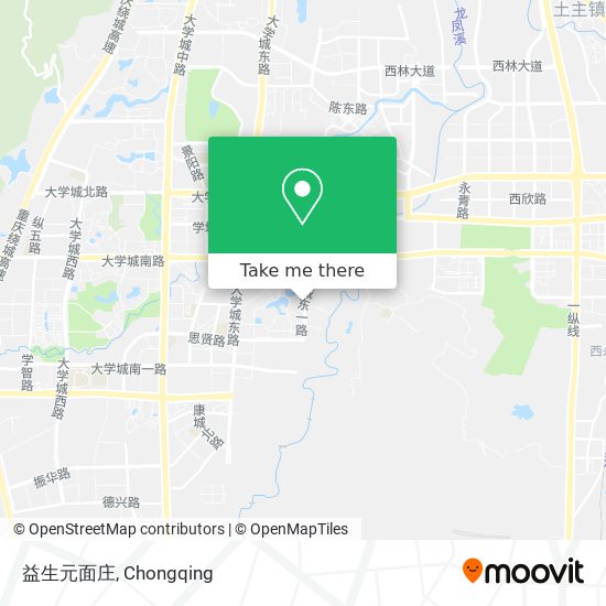 益生元面庄 map