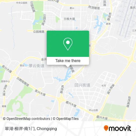 翠湖·柳岸-南1门 map