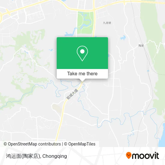 鸿运面(陶家店) map