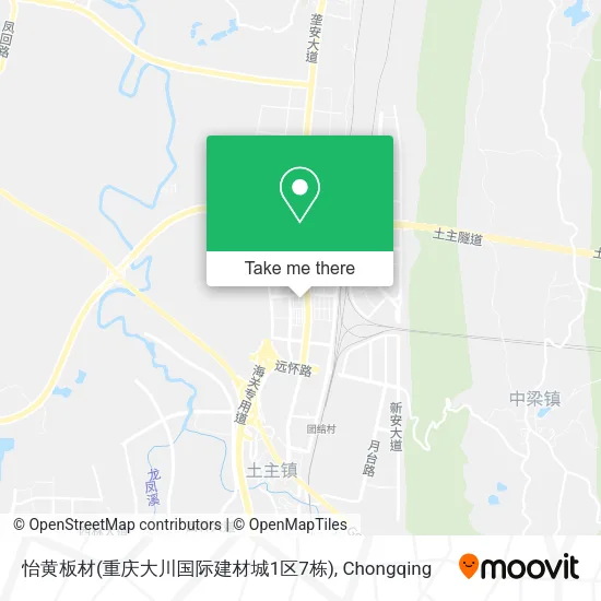 怡黄板材(重庆大川国际建材城1区7栋) map