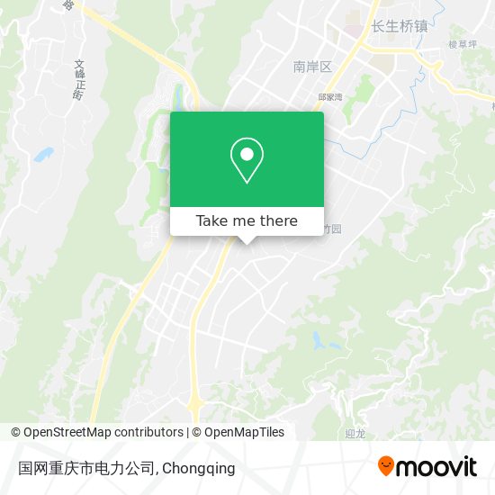 国网重庆市电力公司 map