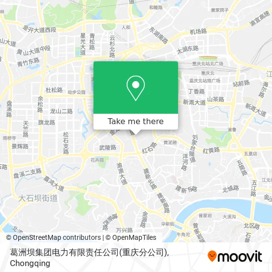 葛洲坝集团电力有限责任公司(重庆分公司) map