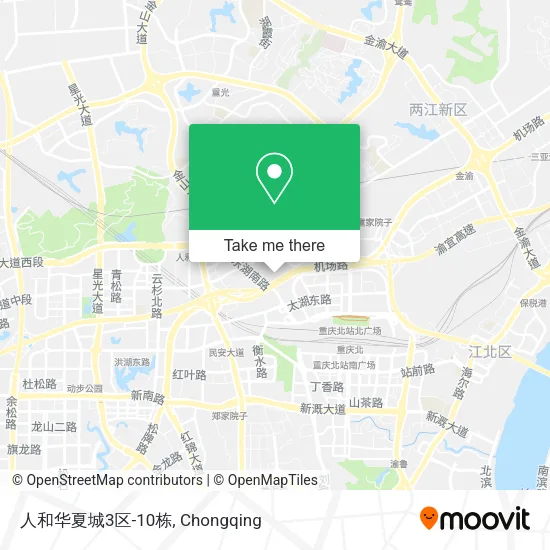 人和华夏城3区-10栋 map