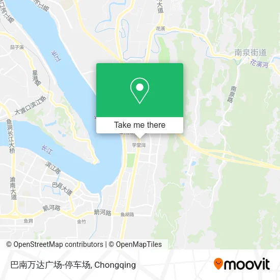 巴南万达广场-停车场 map