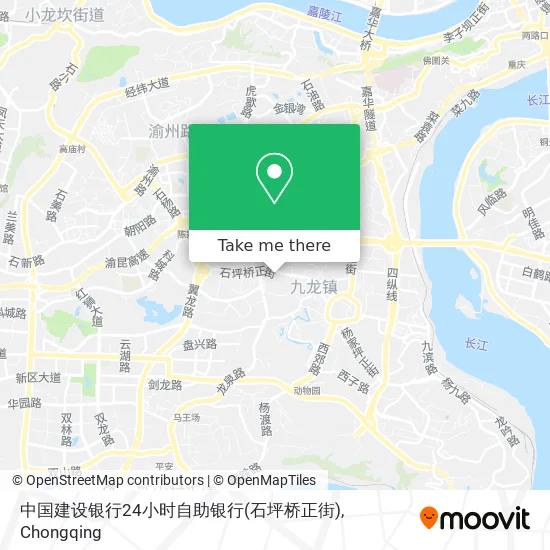 中国建设银行24小时自助银行(石坪桥正街) map